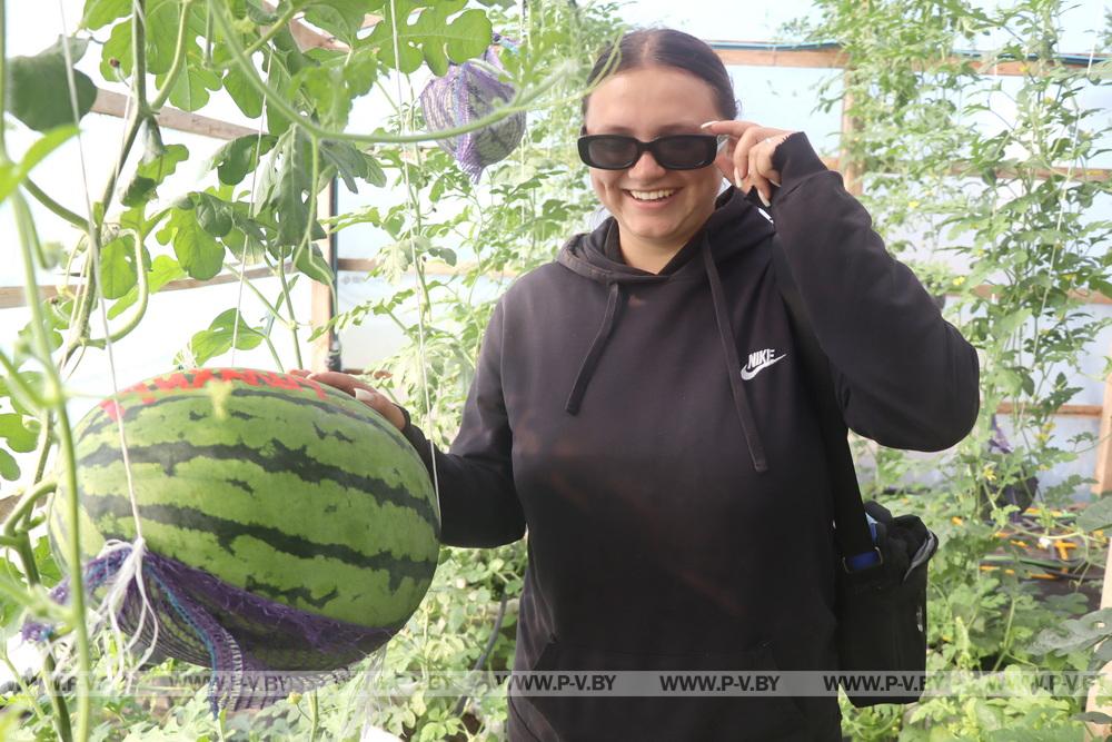 На практике в ОАО «Почапово» Яна Марчик – спортсменка, певица и будущий агроном На практике в ОАО «Почапово» Яна Марчик – спортсменка, певица и будущий агроном
