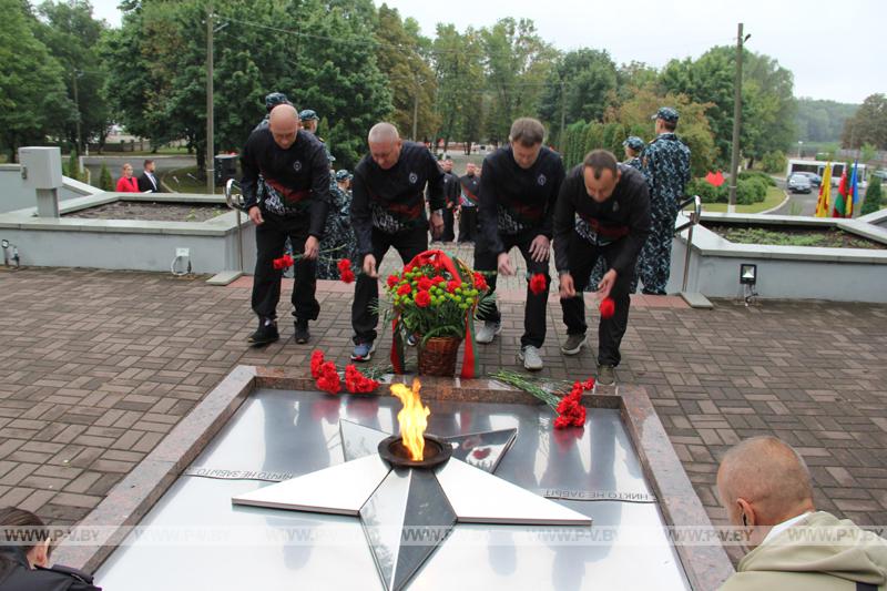 В Пинске прошла милицейская эстафета