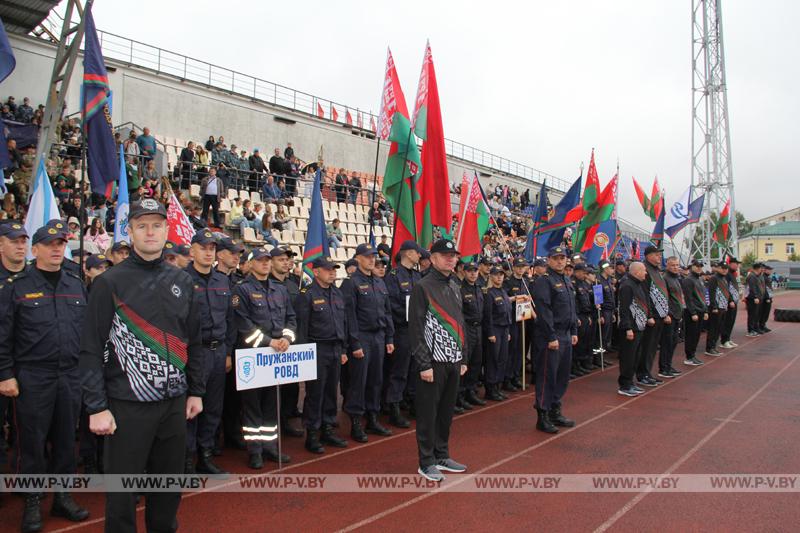 В Пинске прошла милицейская эстафета
