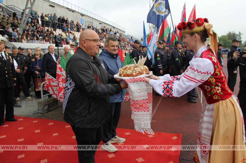 В Пинске прошла милицейская эстафета