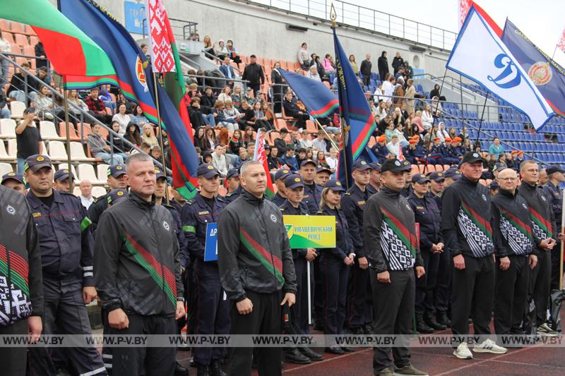 В Пинске прошла милицейская эстафета