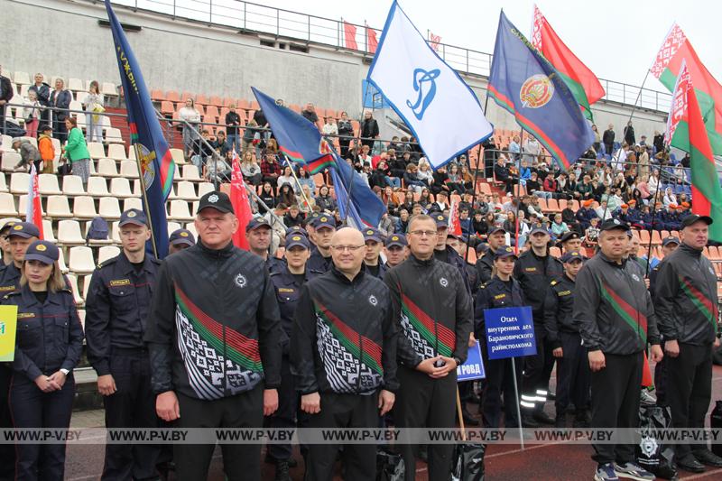 В Пинске прошла милицейская эстафета