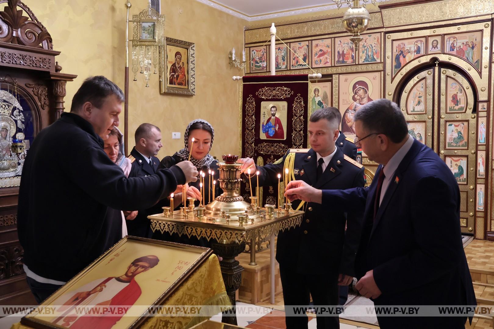 У Пинского Департамента охраны появилась хоругвь