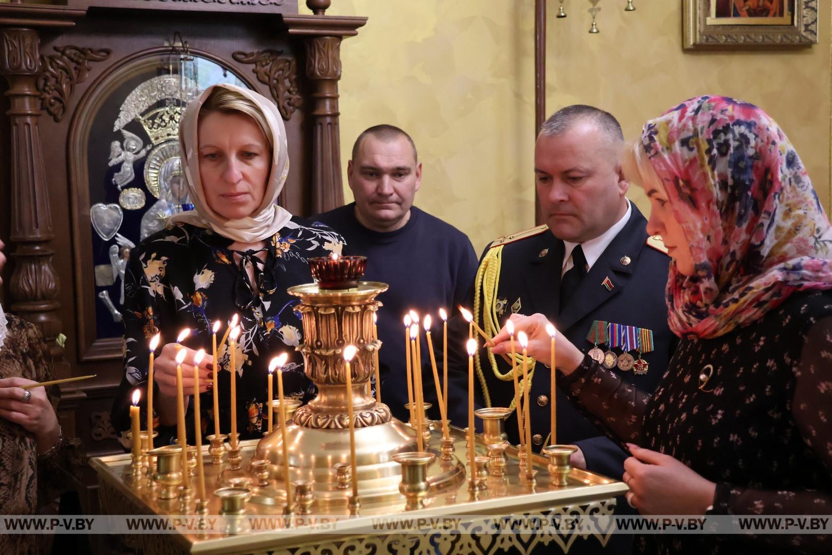 У Пинского Департамента охраны появилась хоругвь