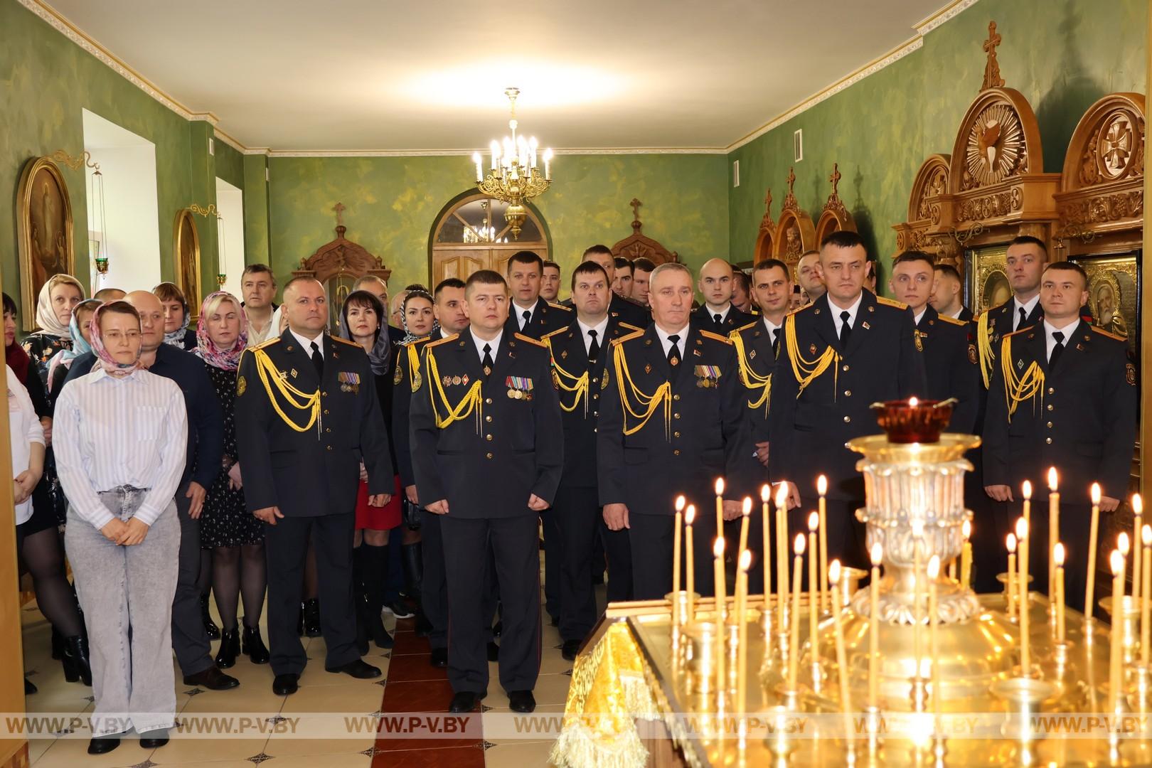 У Пинского Департамента охраны появилась хоругвь