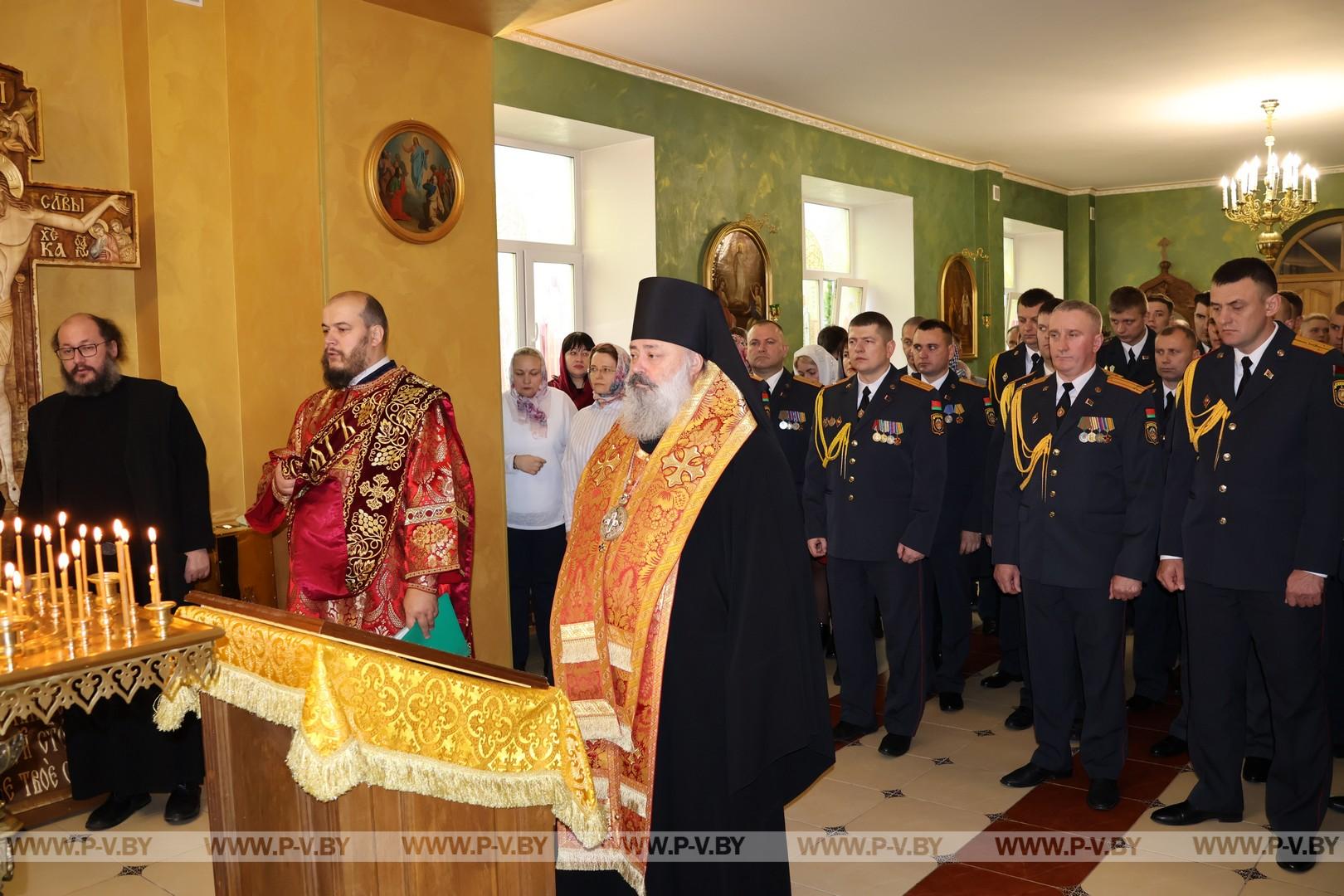 У Пинского Департамента охраны появилась хоругвь