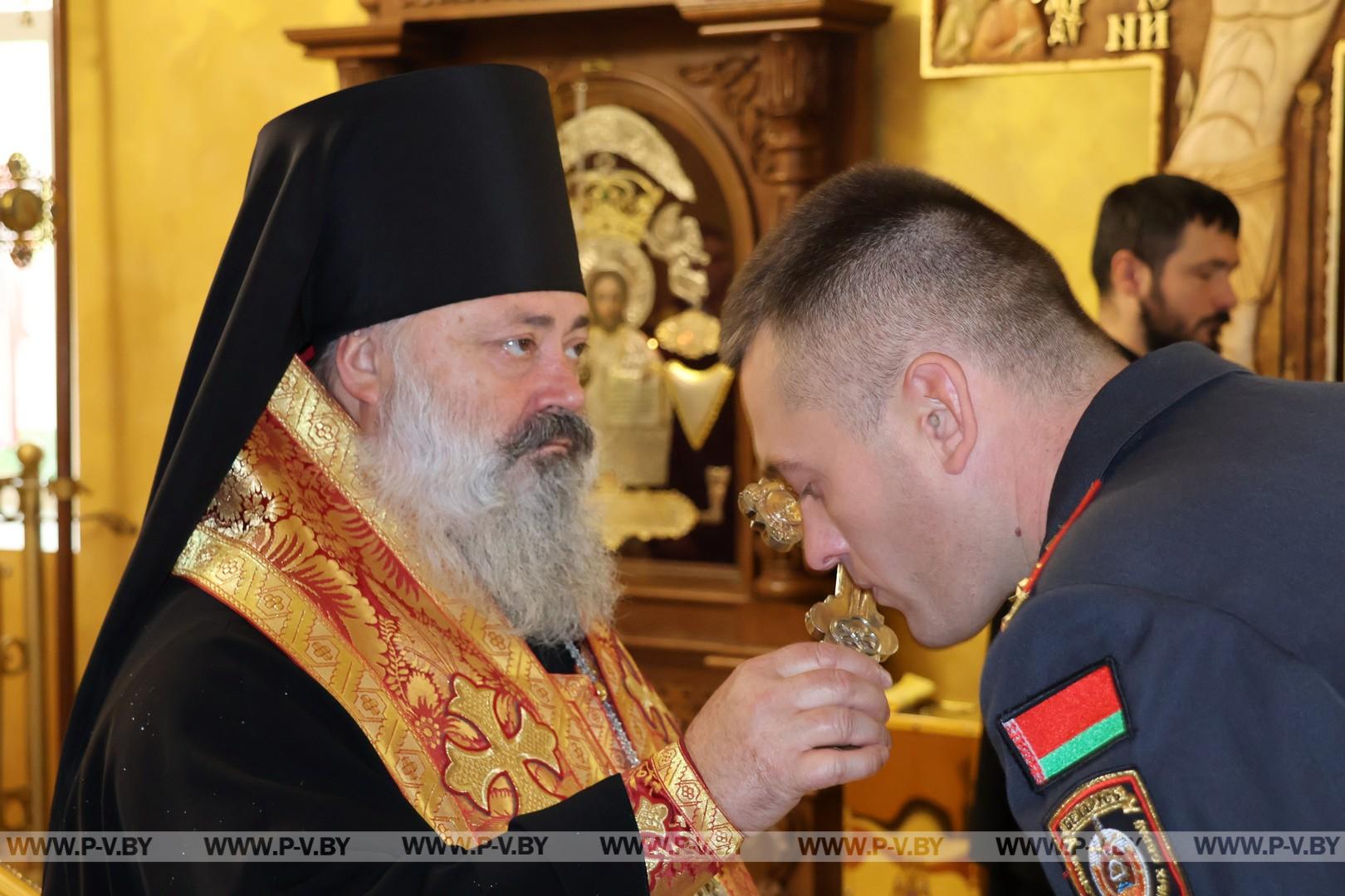 У Пинского Департамента охраны появилась хоругвь