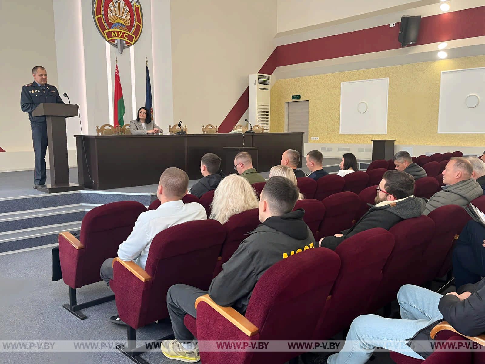 На Пинщине добровольные дружины и народное ополчение объединились ради будущего