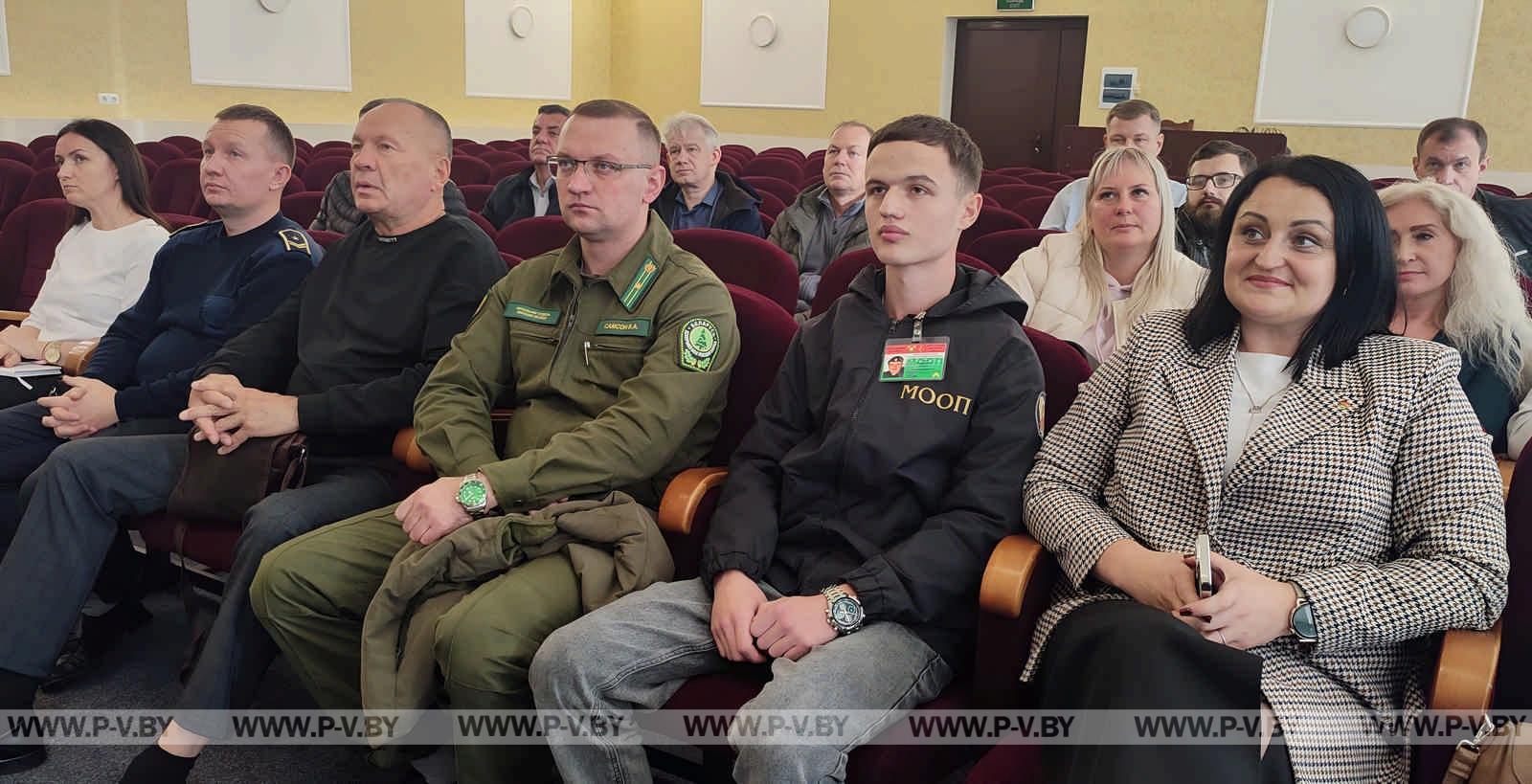 На Пинщине добровольные дружины и народное ополчение объединились ради будущего