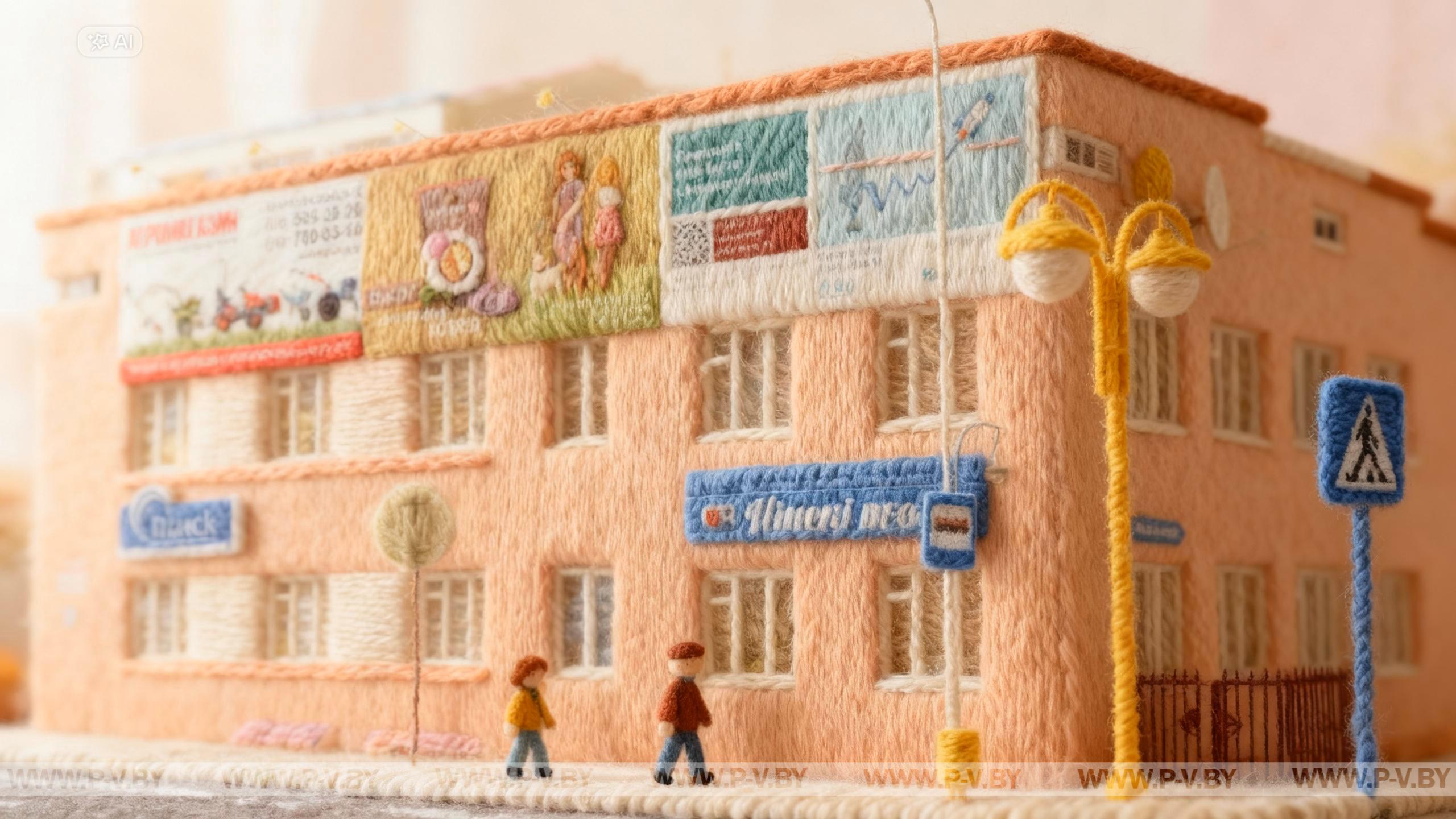 Корреспондент ПВ “связала” уютный город из пряжи нейросетей