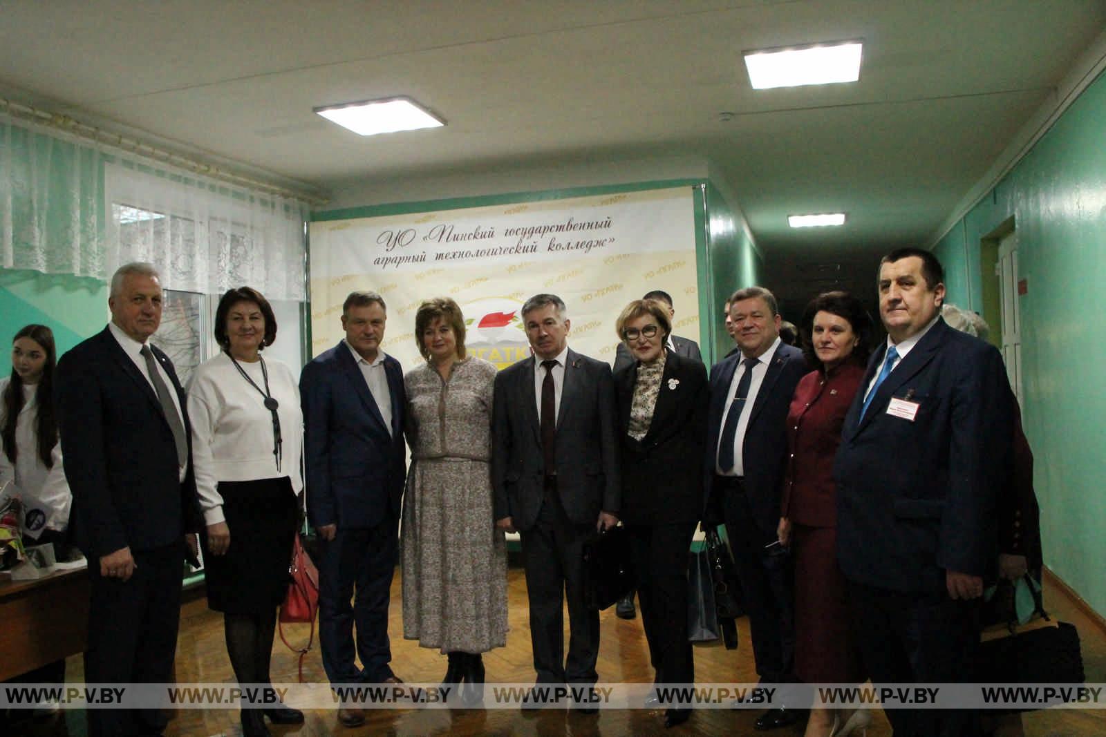 Пинский государственный аграрный технологический колледж отметил 80-летие