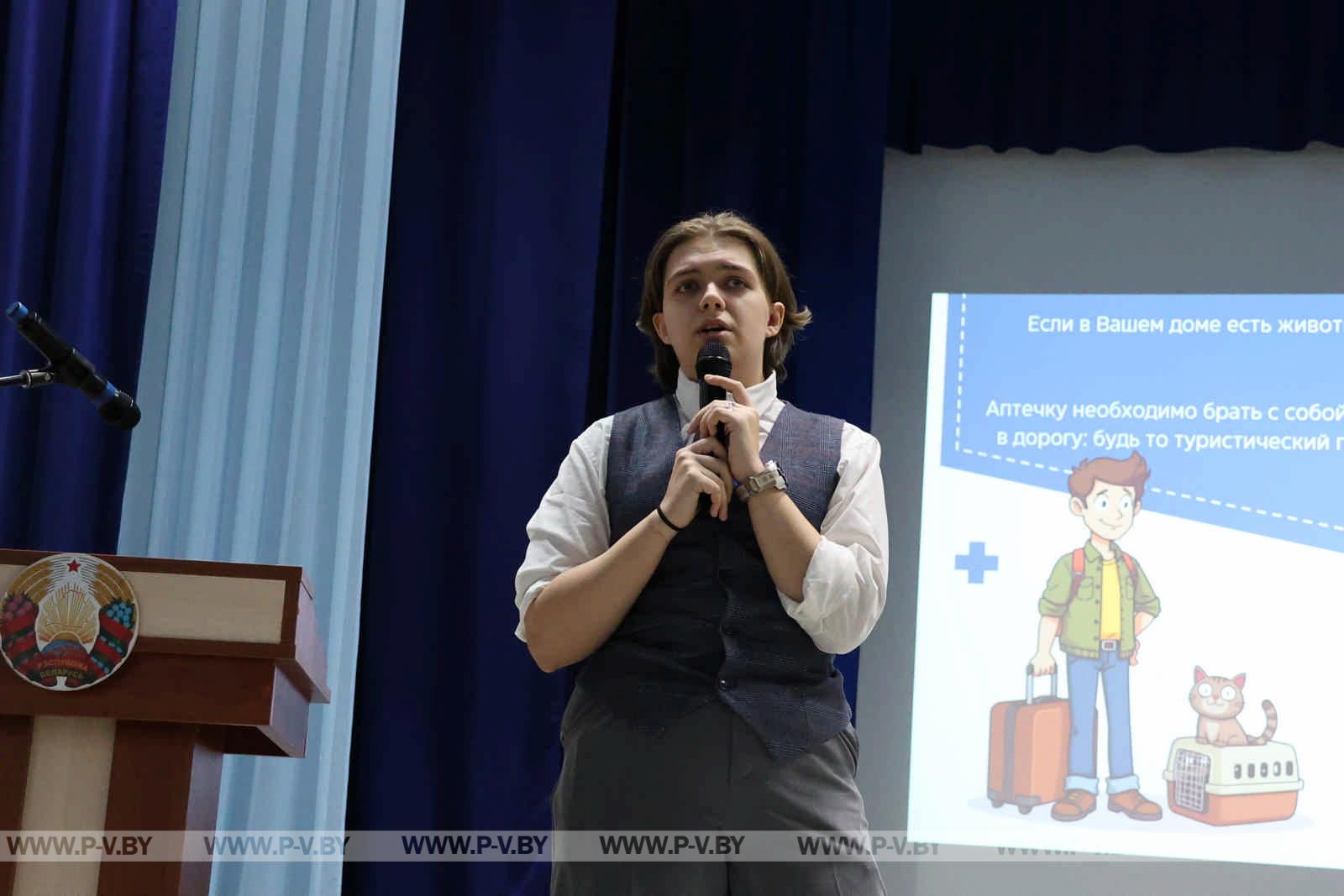 В Пинском аграрном технологическом колледже проходит неделя Витебской ордена «Знак Почета» государственной академии ветеринарной медицины