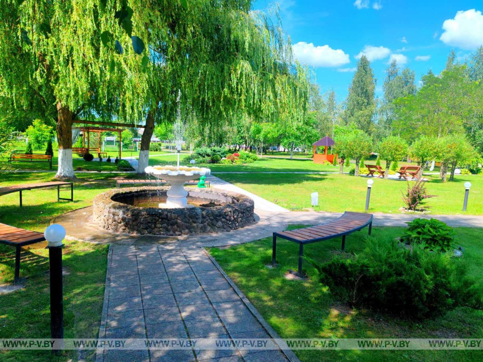 Лучшие в области «Цветы Победы» у пансионата «Меречанка»