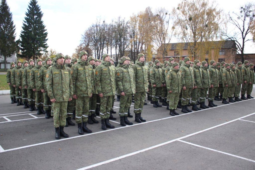 В Пинский пограничный отряд прибыло пополнение