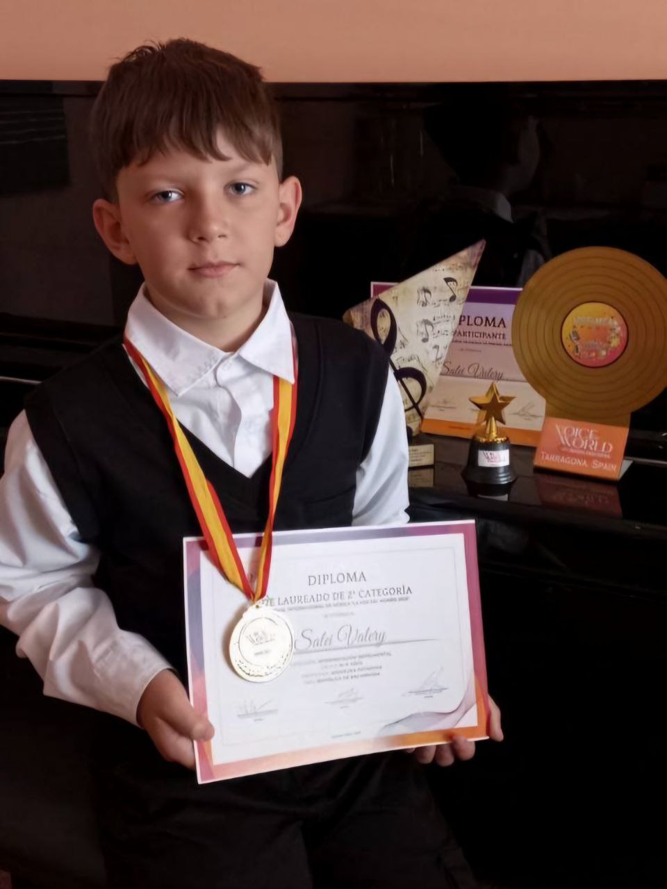 Юный музыкант из Сошно – на конкурсе в Испании