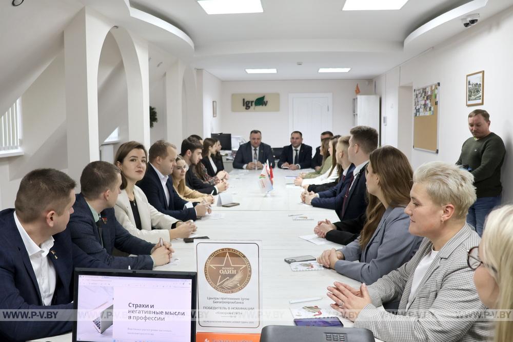 Молодые партийцы Пинского района и города Пинска координируют действия