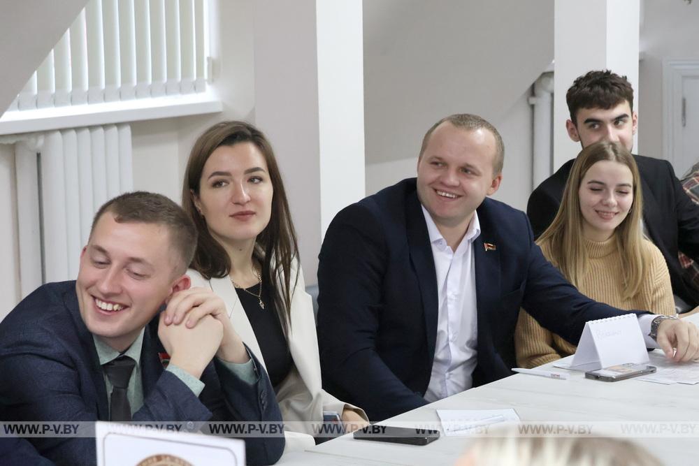 Молодые партийцы Пинского района и города Пинска координируют действия