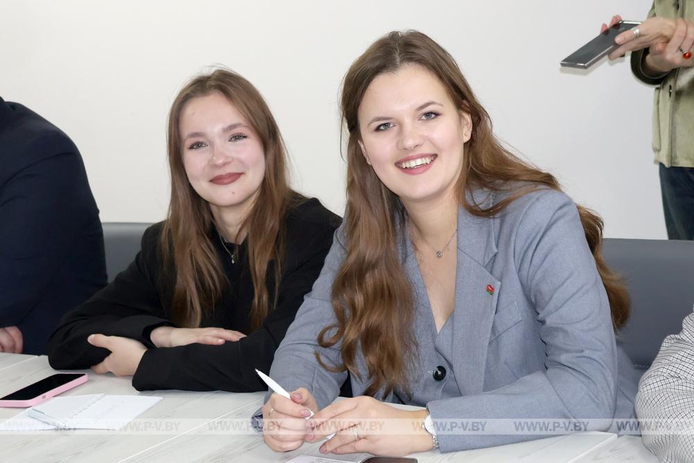 Молодые партийцы Пинского района и города Пинска координируют действия