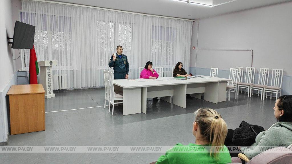 Инспектор напомнил правила безопасного поведения