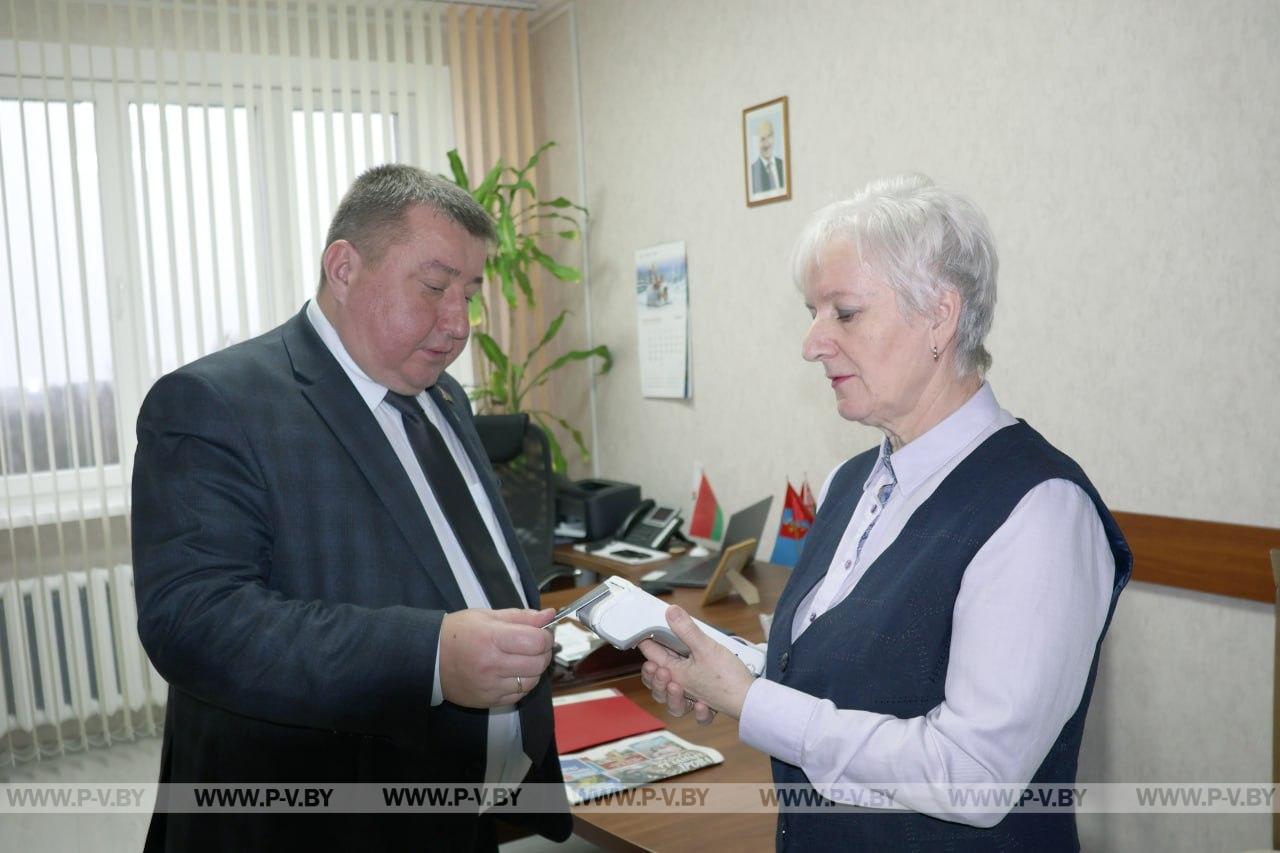 Редакция газеты «Пінскі веснік» присоединилась ко Дню подписчика, который прошел в райисполкоме