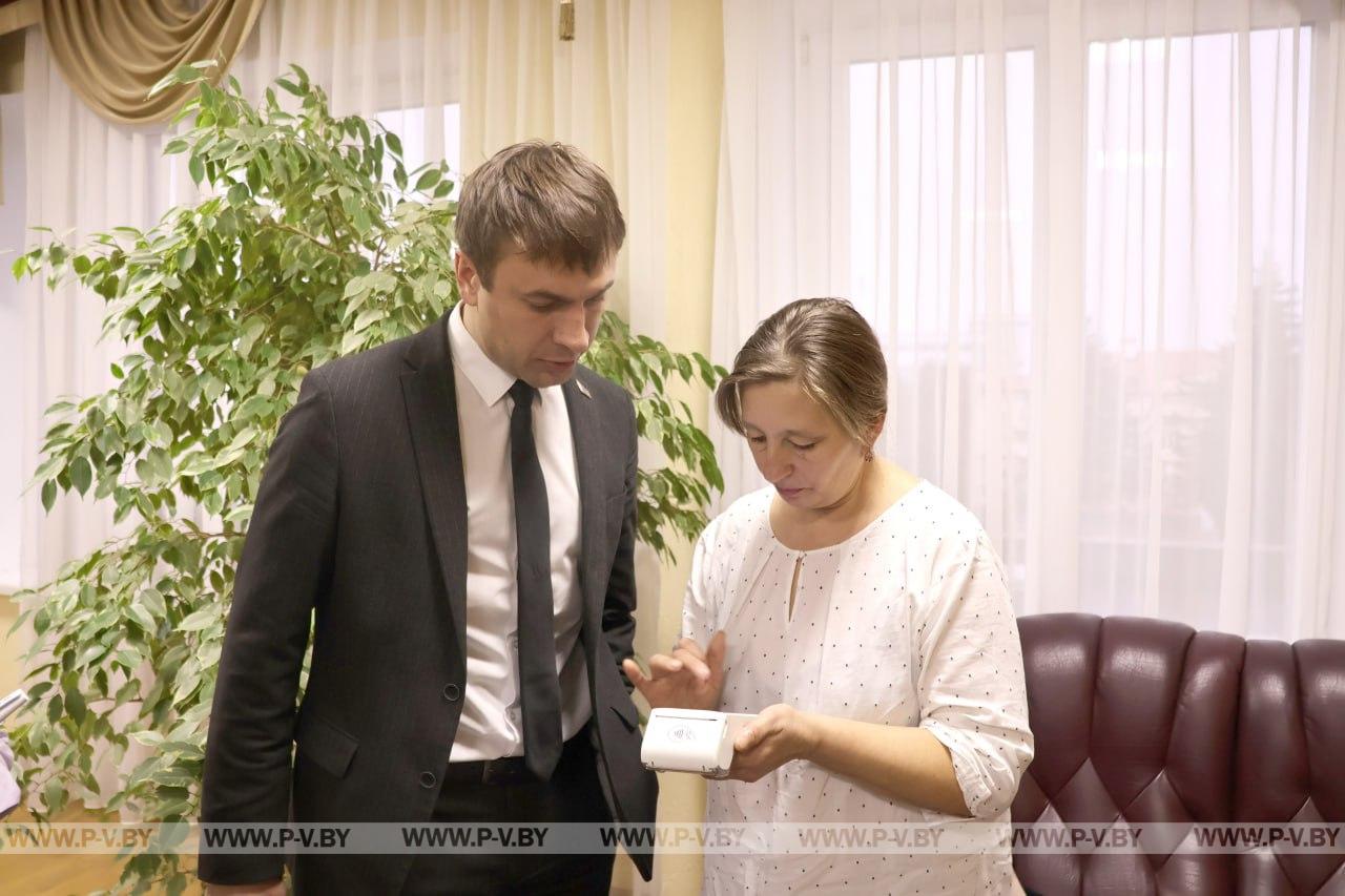 Редакция газеты «Пінскі веснік» присоединилась ко Дню подписчика, который прошел в райисполкоме