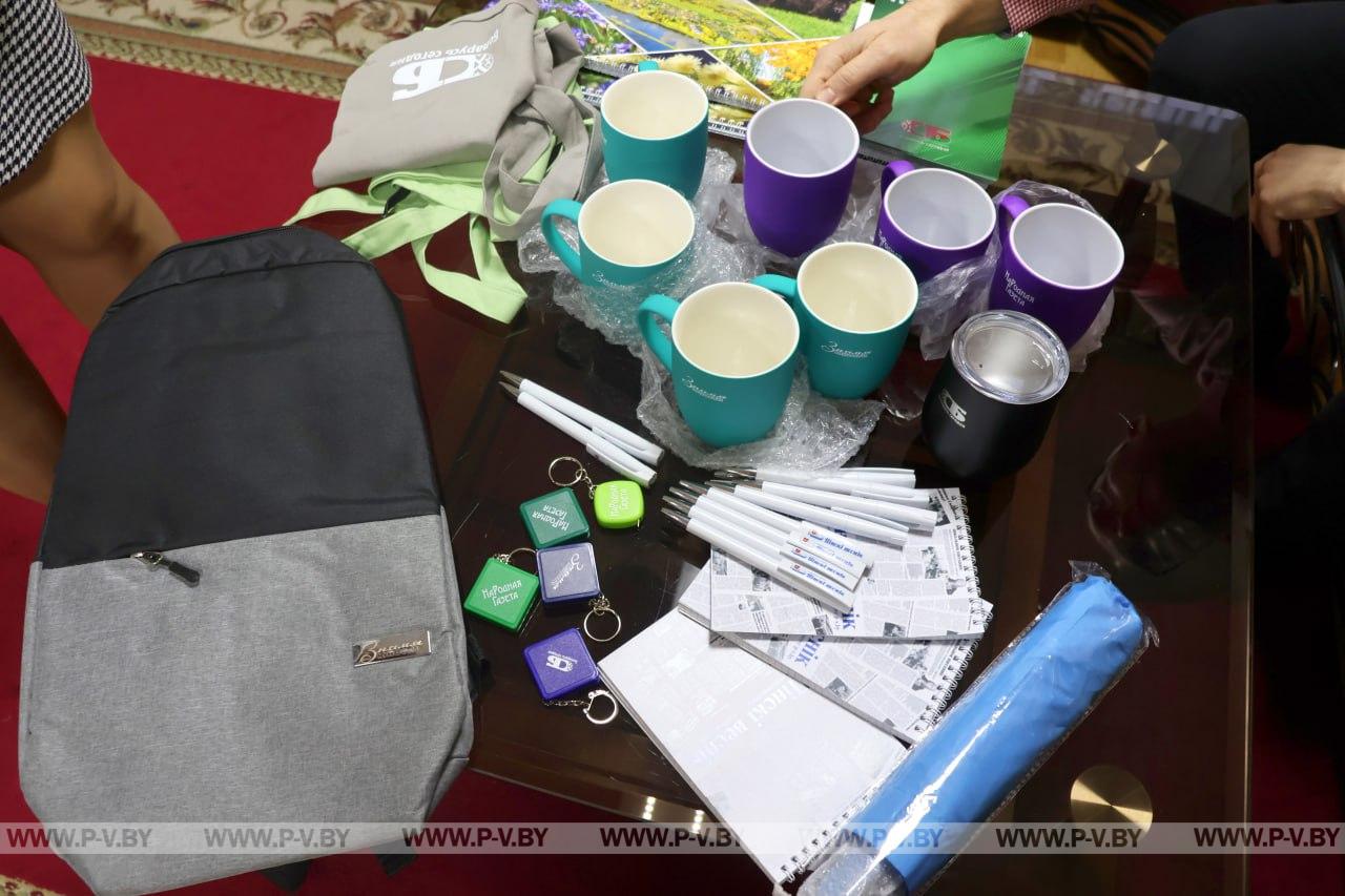 Редакция газеты «Пінскі веснік» присоединилась ко Дню подписчика, который прошел в райисполкоме