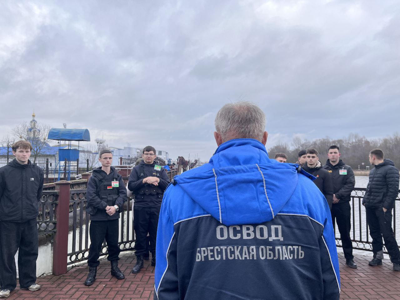 ОСВОД и БРСМ провели «Зимний патруль»: молодежь училась спасать людей на воде