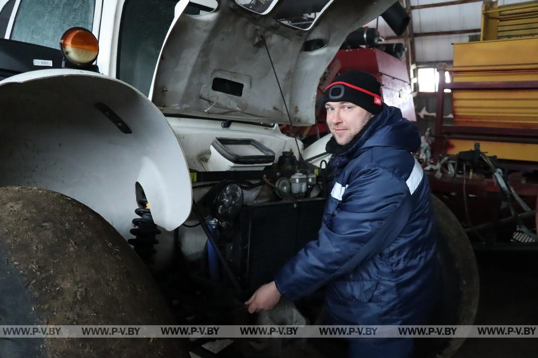 Подготовка техники и агрегатов к началу весенне-полевой кампании