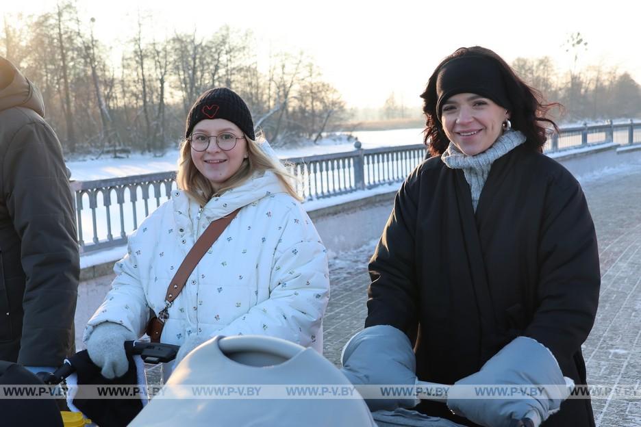 Каким блогеры увидели зимний Брест