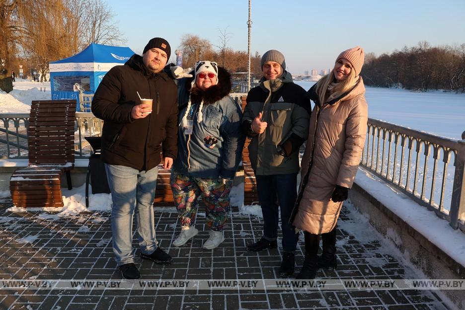 Каким блогеры увидели зимний Брест