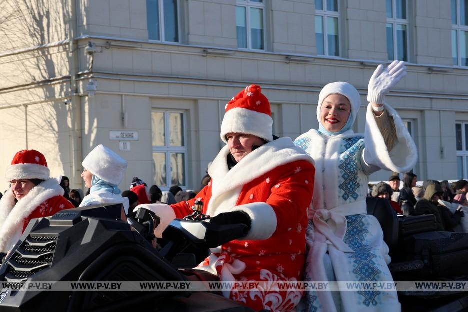 Каким блогеры увидели зимний Брест
