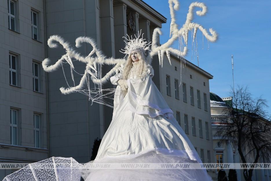 Каким блогеры увидели зимний Брест