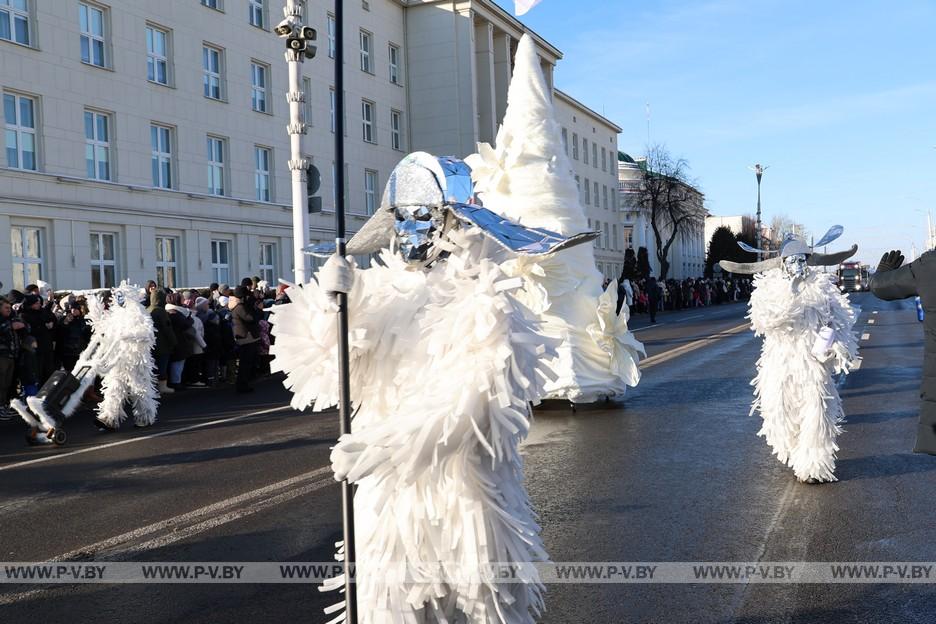 Каким блогеры увидели зимний Брест