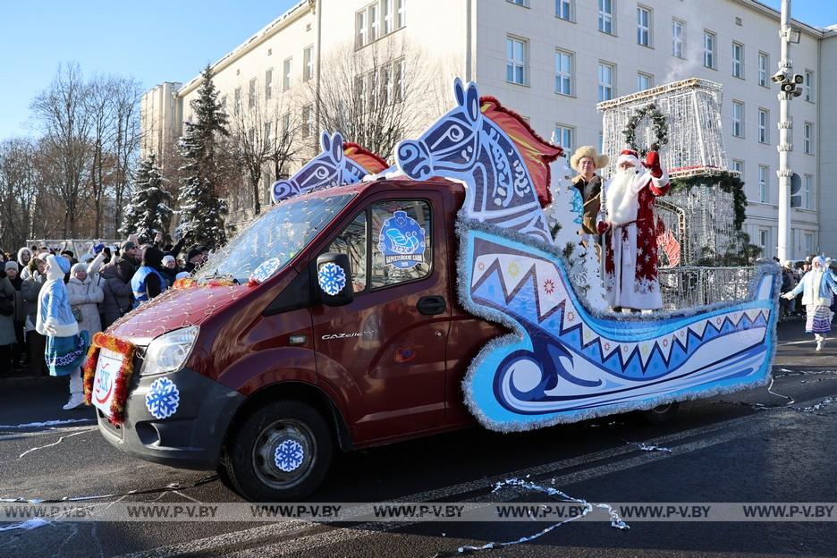 Каким блогеры увидели зимний Брест