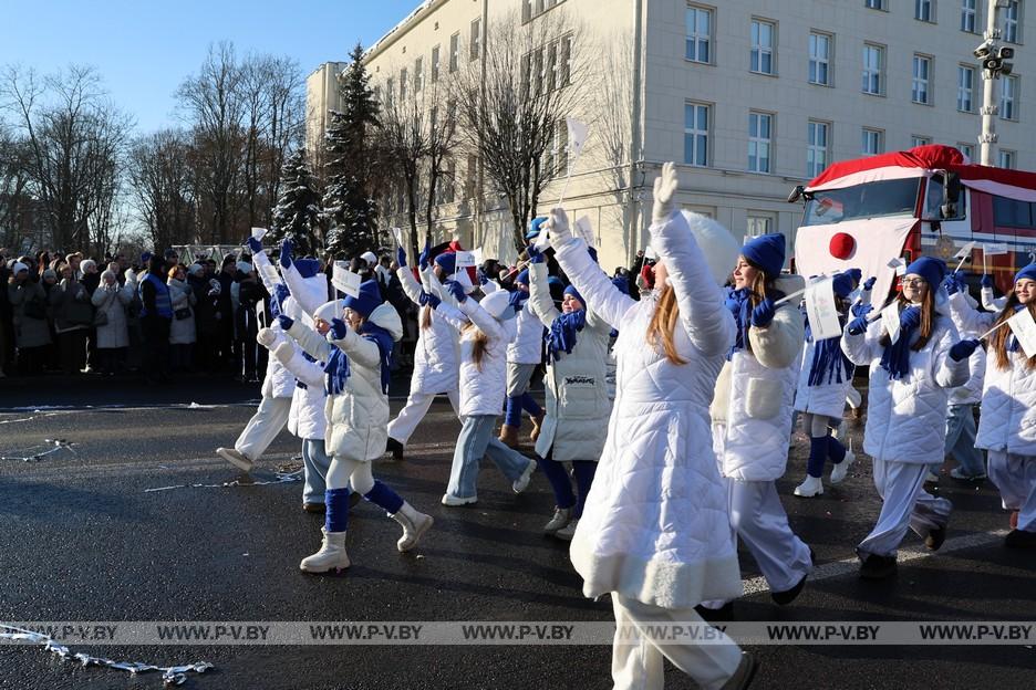 Каким блогеры увидели зимний Брест