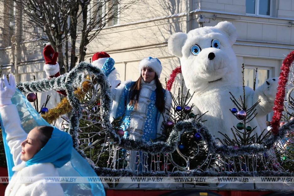 Каким блогеры увидели зимний Брест
