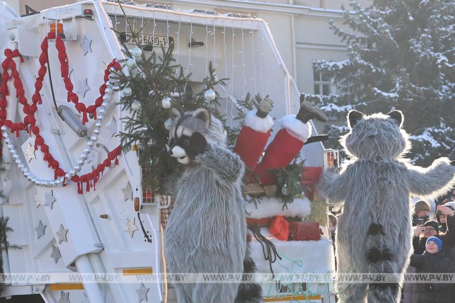 Каким блогеры увидели зимний Брест
