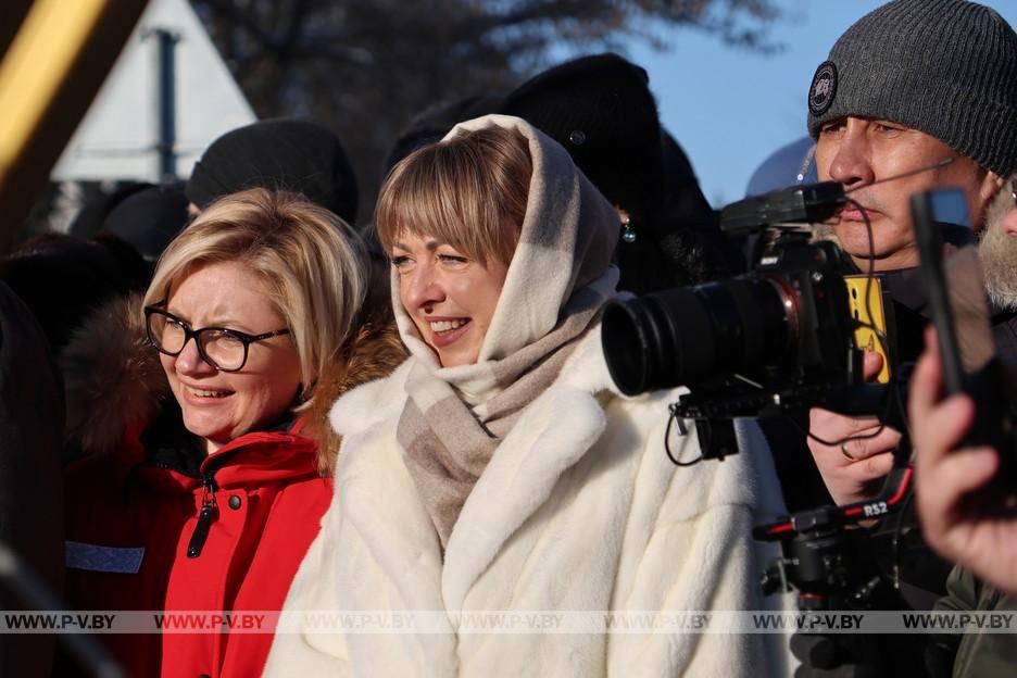 Каким блогеры увидели зимний Брест