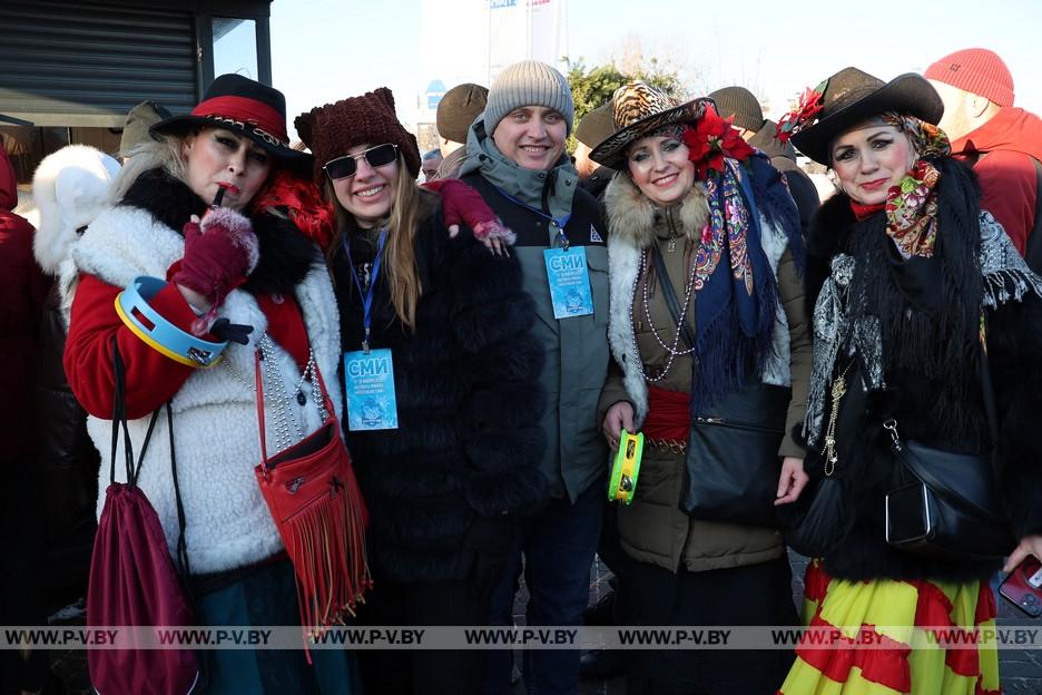 Каким блогеры увидели зимний Брест