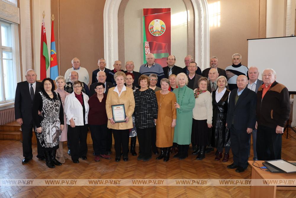 В Пинской районной организации Белорусского общественного объединения ветеранов подвели итоги ушедшей пятилетки