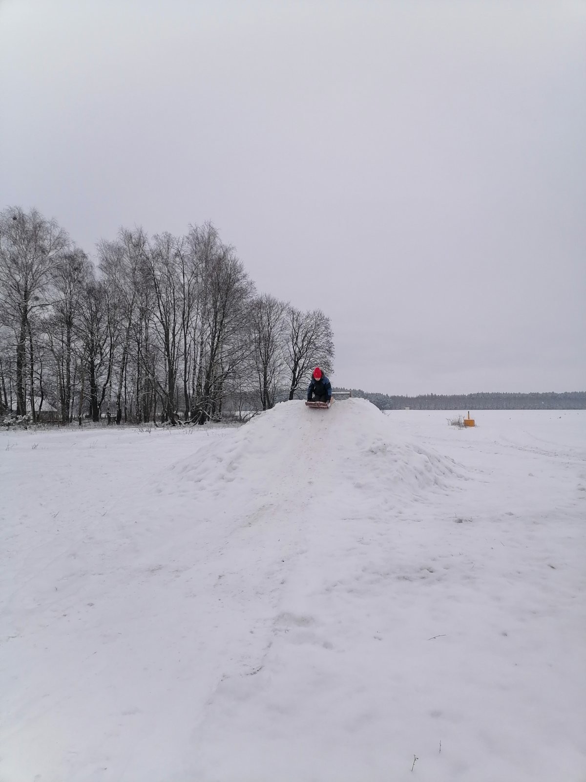 Волшебный зимний пейзаж