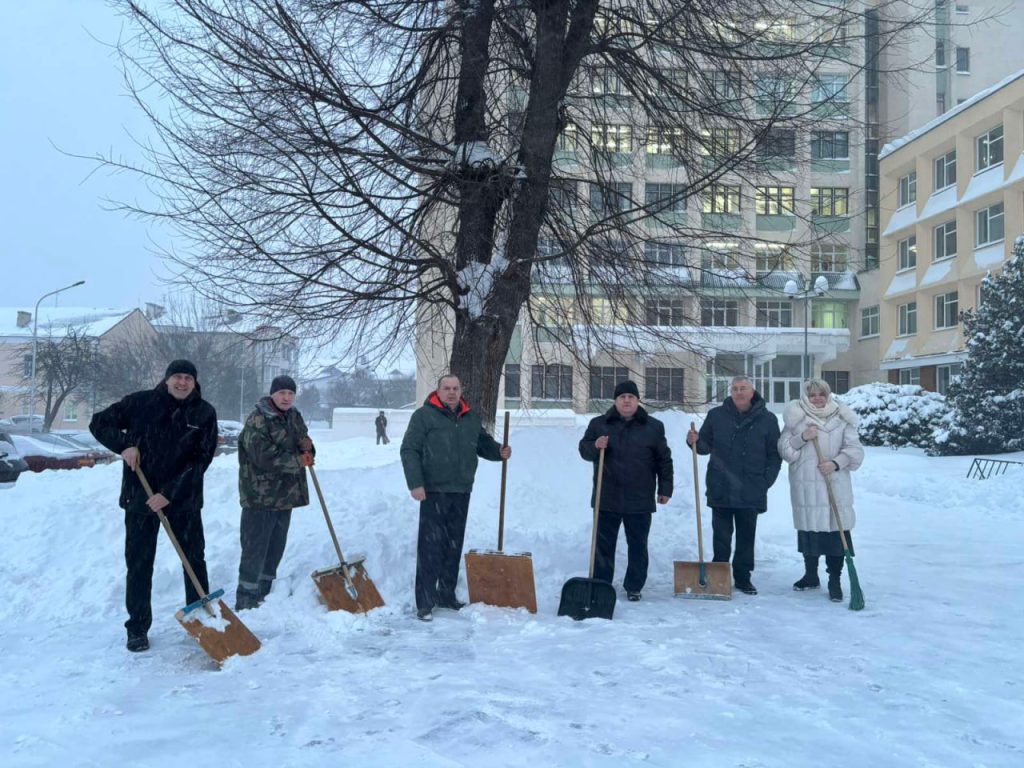 Очистим снег вместе! Очистим снег вместе!