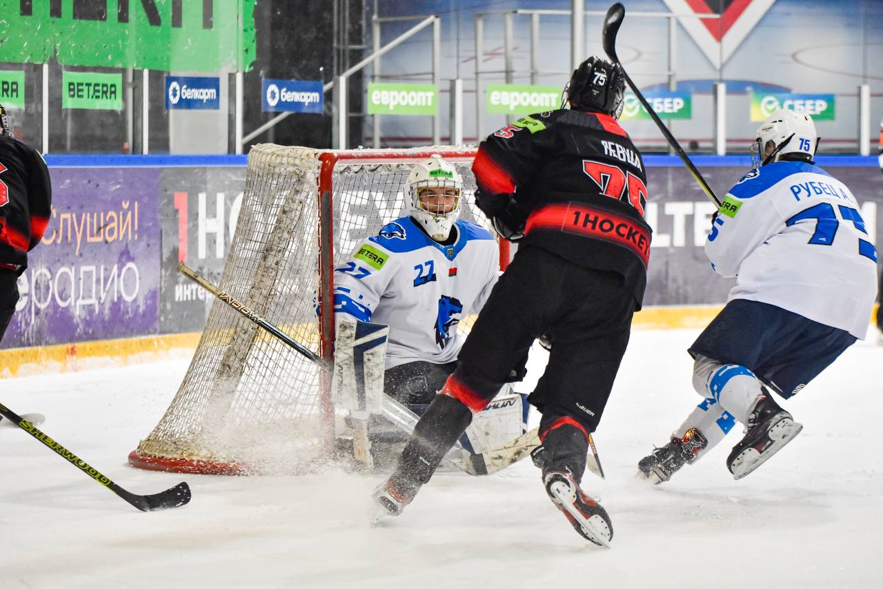 Один матч «Ястребы» проиграли, второй выиграли со счетом 5:0