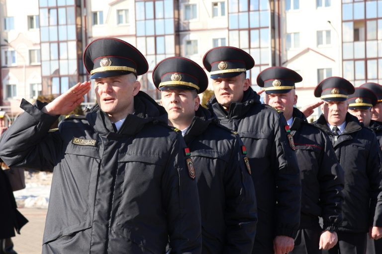 В Пинске отпраздновали День белорусской милиции
