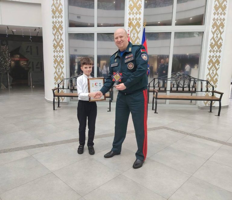 Артём Яковлюк стал лучшим в республиканском конкурсе «Школа безопасности»
