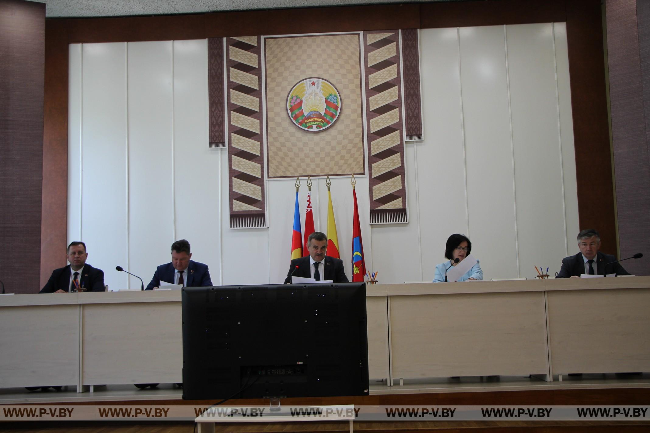 Прошло очередное заседание аппарата горисполкома