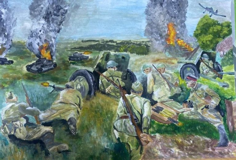 День Победы!  Краски памяти