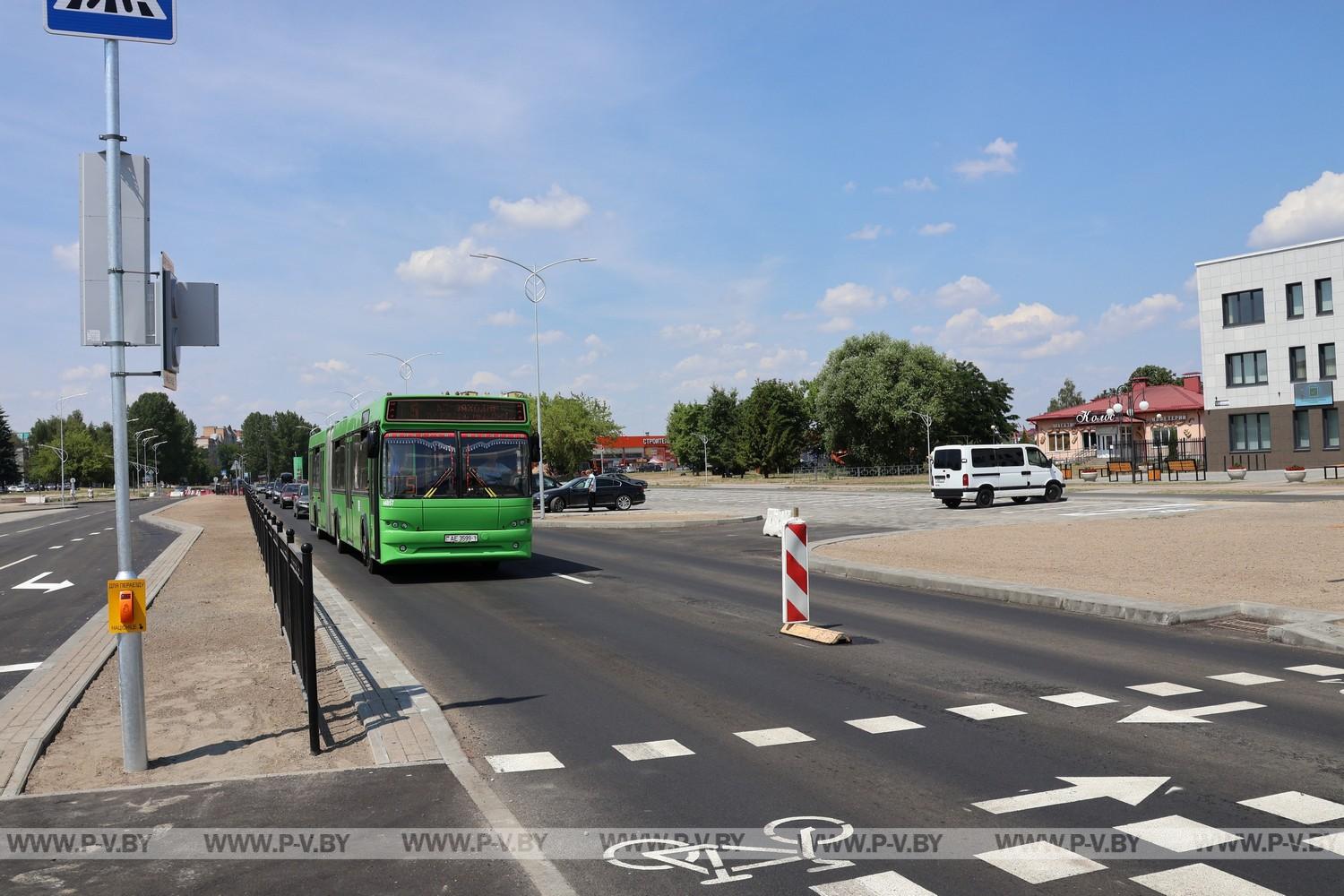 На Брестской запустили движение: завтра откроют ещё один участок