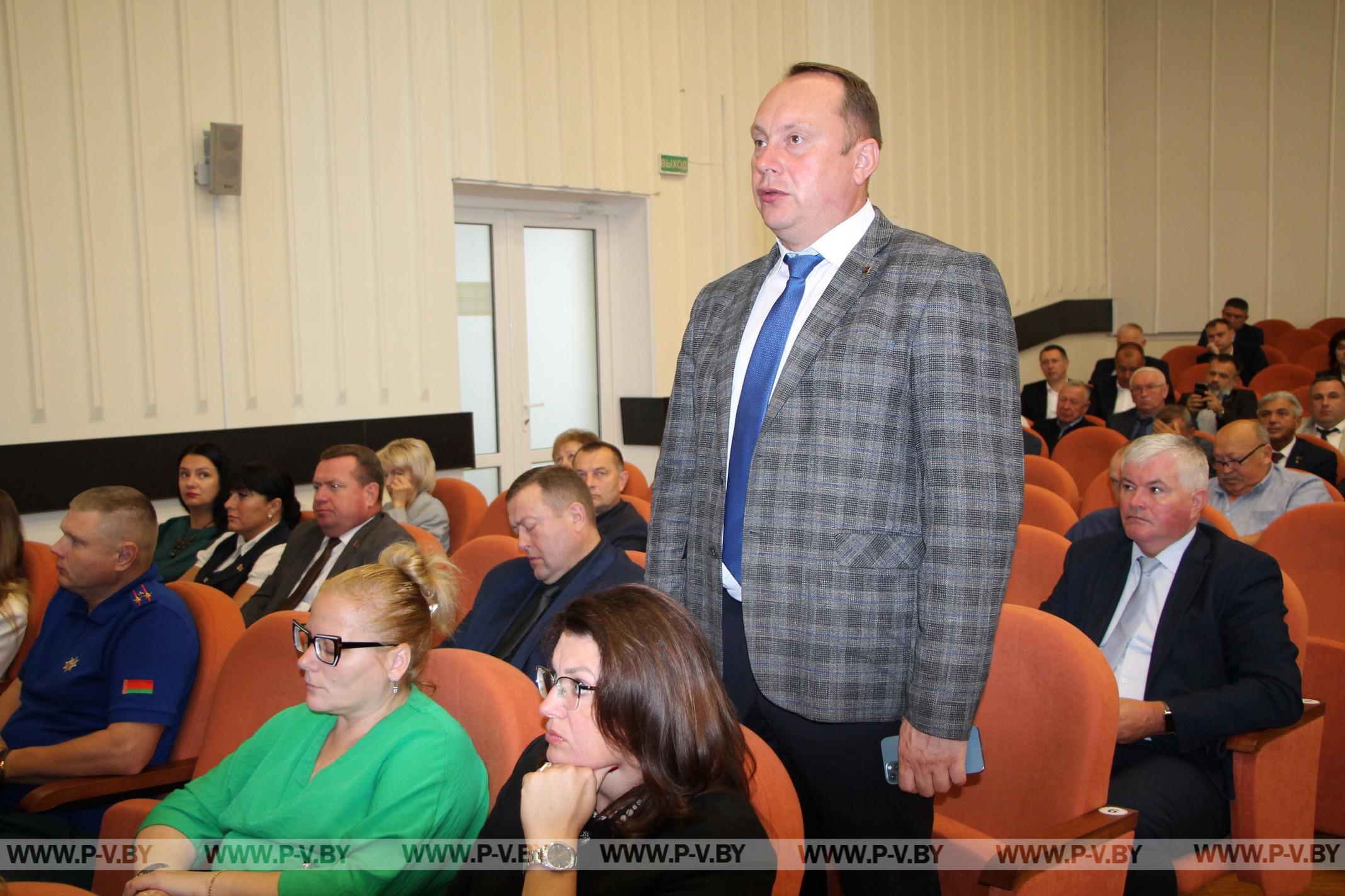 Итоги полугодия подвели в Пинском горисполкоме