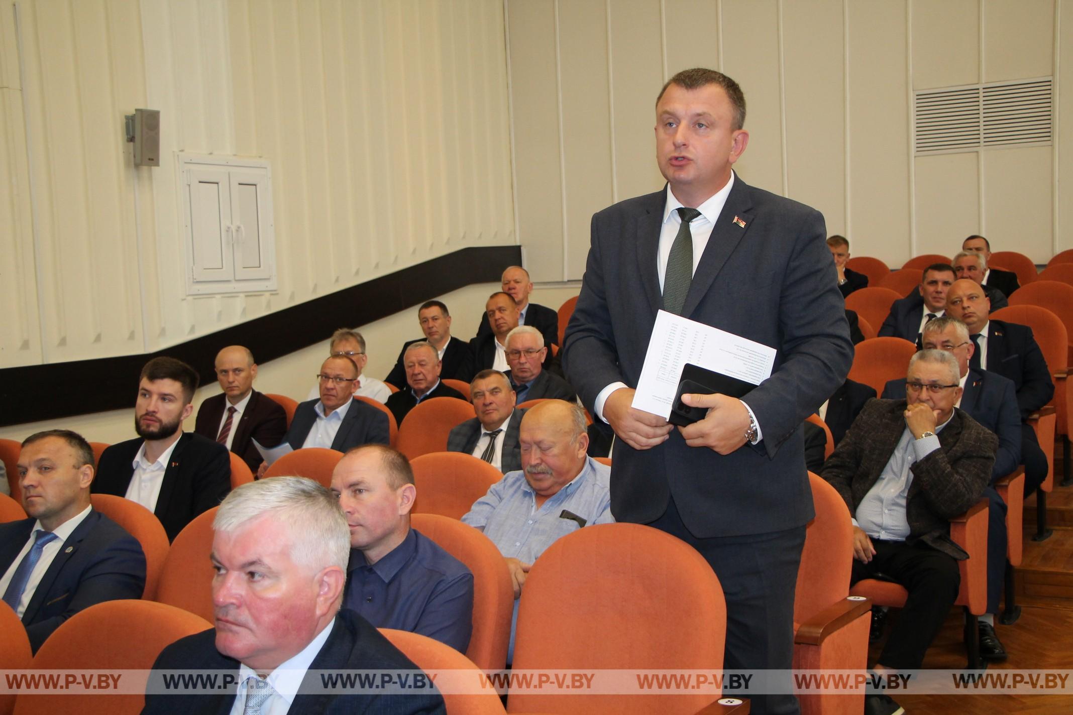 Итоги полугодия подвели в Пинском горисполкоме